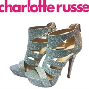 CHARLOTTE RUSSE MERMAID Shimmer Pumps SIZE 7
